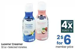 Albertsons Lucerne Creamer offer