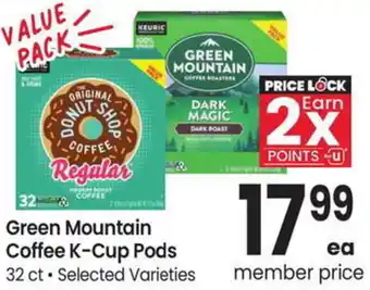 Albertsons Green Mountain Coffee K-Cup Pods offer