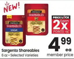 Albertsons Sargento Shareables offer