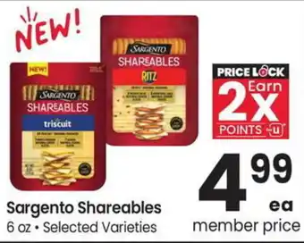 Albertsons Sargento Shareables offer