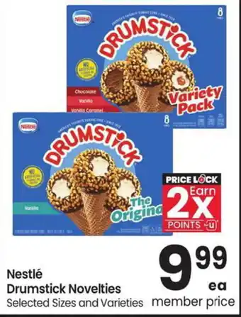 Albertsons Nestlé Drumstick Novelties offer