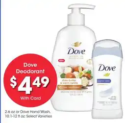 Ralphs Dove Deodorant offer