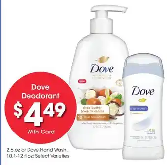 Ralphs Dove Deodorant offer