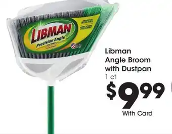 Ralphs Libman Angle Broom with Dustpan offer