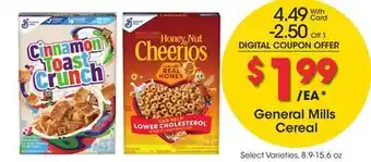 Ralphs General Mills Cereal offer