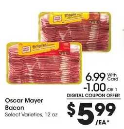 Ralphs Oscar Mayer Bacon offer