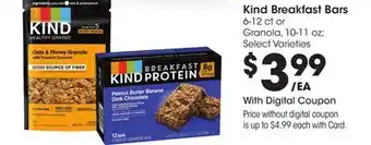 Ralphs Kind Breakfast Bars offer