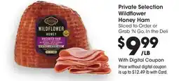 Ralphs Private Selection Wildflower Honey Ham offer