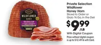 Ralphs Private Selection Wildflower Honey Ham offer