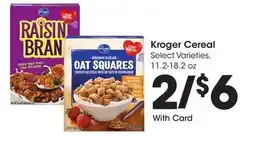 Ralphs Kroger Cereal offer