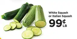 Food 4 Less White Squash or Italian Squash offer