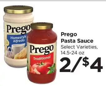 Food 4 Less Prego Pasta Sauce offer