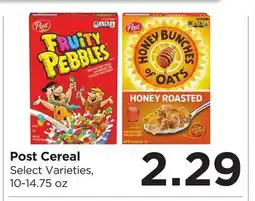 Food 4 Less Post Cereal offer