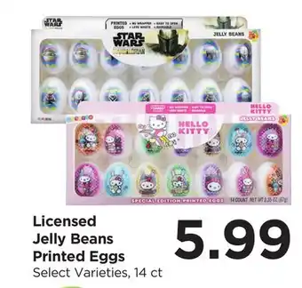 Food 4 Less Licensed Jelly Beans Printed Eggs offer