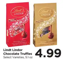 Food 4 Less Lindt Lindor Chocolate Truffles offer