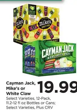 Food 4 Less Cayman Jack, Mike's or White Claw offer