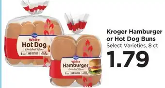 Food 4 Less Kroger Hamburger or Hot Dog Buns offer