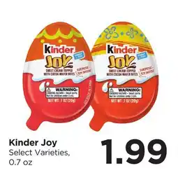 Food 4 Less Kinder Joy offer