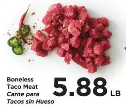 Food 4 Less Boneless Taco Meat offer