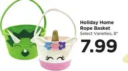 Food 4 Less Holiday Home Rope Basket offer