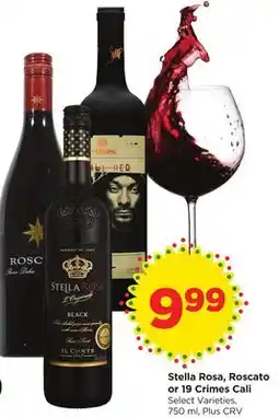 Food 4 Less Stella Rosa, Roscato or 19 Crimes Cali offer