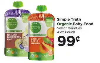 Food 4 Less Simple Truth Organic Baby Food offer