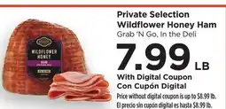 Food 4 Less Private Selection Wildflower Honey Ham offer