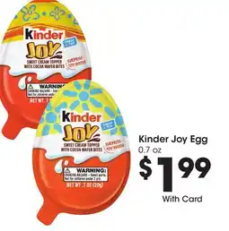 Ralphs Kinder Joy Egg offer