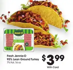 Ralphs Fresh Jennie-O 93% Lean Ground Turkey offer