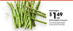 Ralphs Asparagus offer