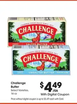 Ralphs Challenge Butter offer