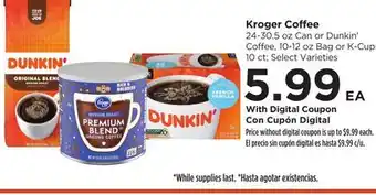 Food 4 Less Kroger Coffee offer