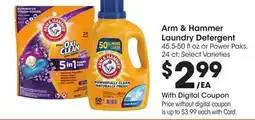 Ralphs Arm & Hammer Laundry Detergent offer