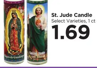 Food 4 Less St. Jude Candle offer