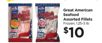 Food 4 Less Great American Seafood Assorted Fillets offer