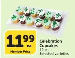 Albertsons Celebration Cupcakes offer