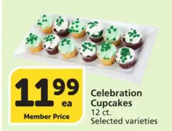 Albertsons Celebration Cupcakes offer