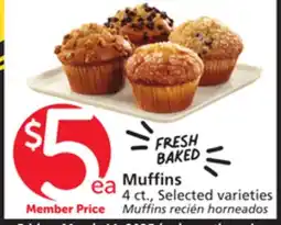 Albertsons Muffins offer