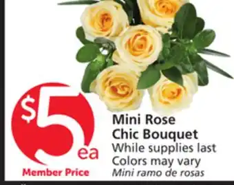 Albertsons Mini Rose Chic Bouquet offer