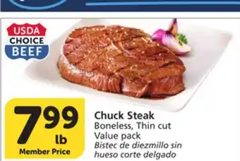 Albertsons Chuck Steak offer