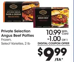 Ralphs Private Selection Angus Beef Patties offer