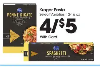 Ralphs Kroger Pasta offer