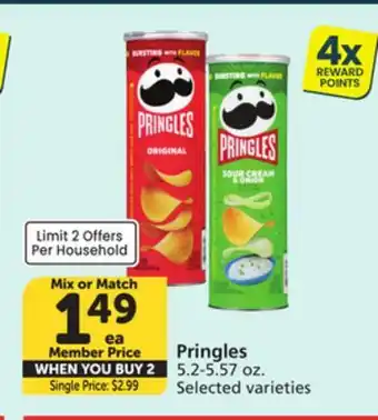 Albertsons Pringles offer