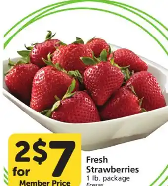 Albertsons Fresh Strawberries offer