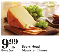 Pavilions Boar's Head Muenster Cheese offer