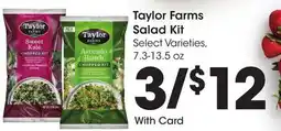 Ralphs Taylor Farms Salad Kit offer