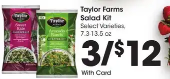 Ralphs Taylor Farms Salad Kit offer