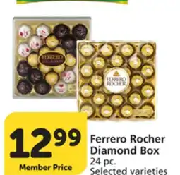 Albertsons Ferrero Rocher Diamond Box offer