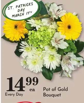 Pavilions Pot of Gold Bouquet offer