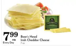 Pavilions Boar's Head Irish Cheddar Cheese offer